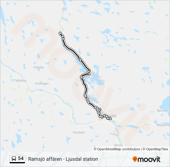 54  Line Map