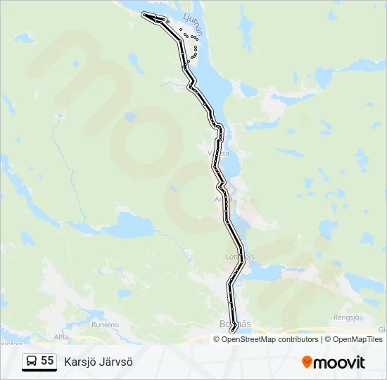 55  Line Map