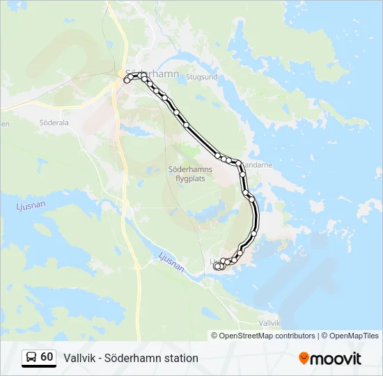 60  Line Map