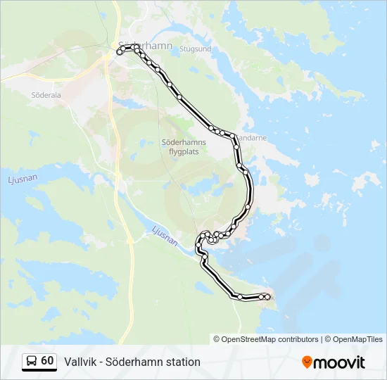 60  Line Map