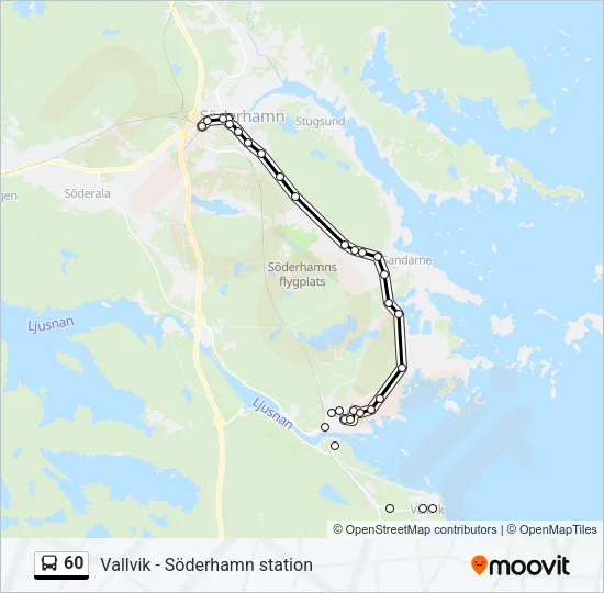 60  Line Map