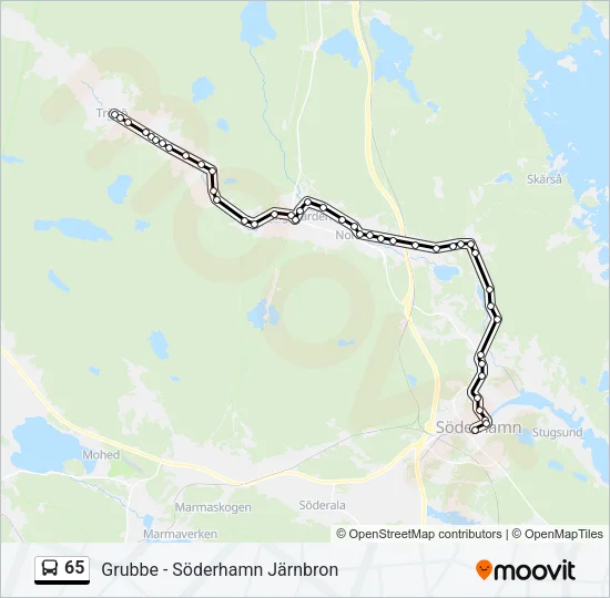 65  Line Map