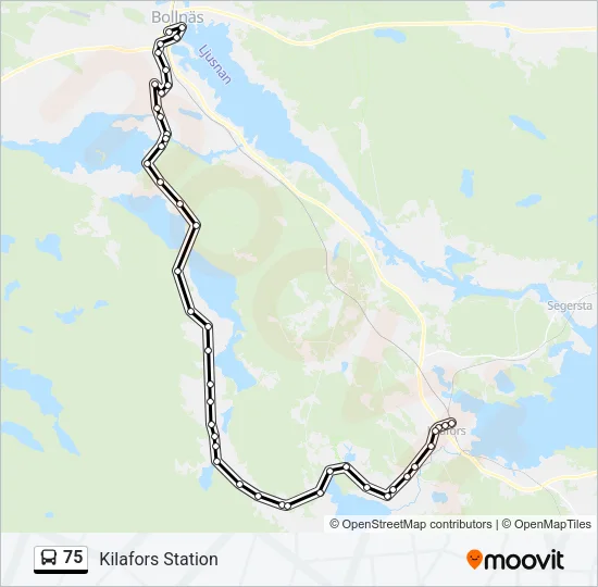 75  Line Map