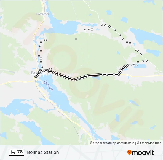 78  Line Map