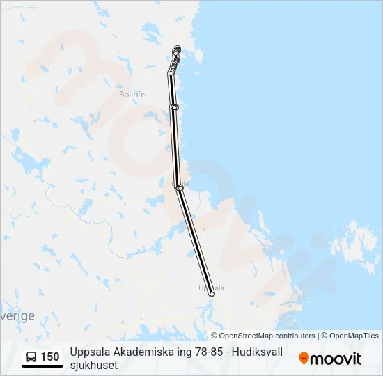 150  Line Map