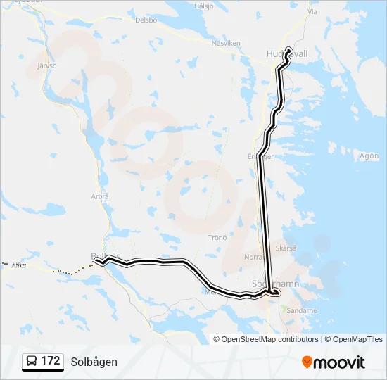 172  Line Map