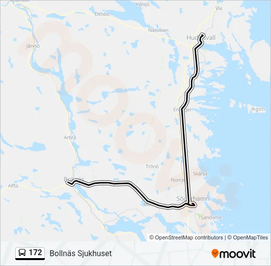 172  Line Map
