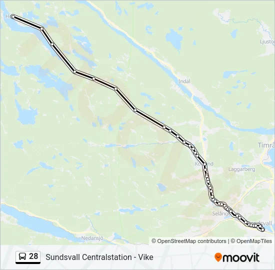 28  Line Map