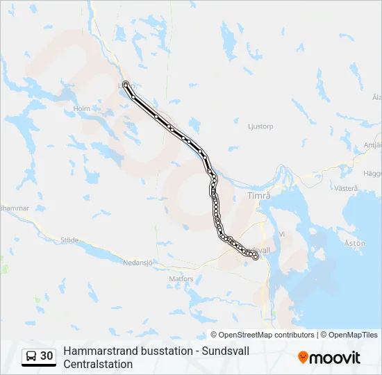 30  Line Map