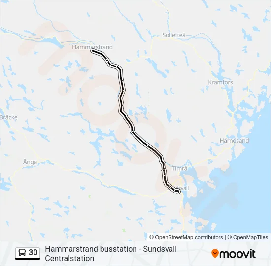 30  Line Map