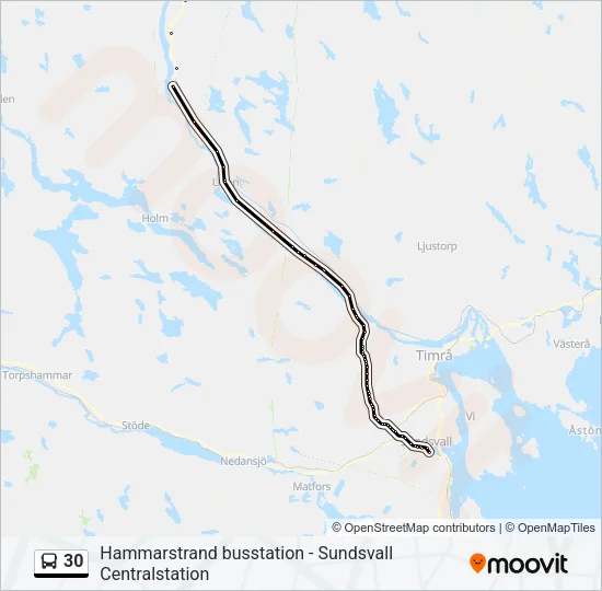 30  Line Map