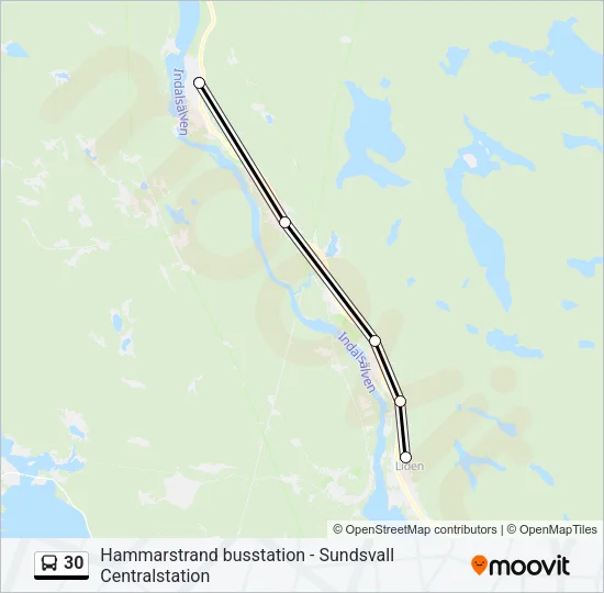 30  Line Map