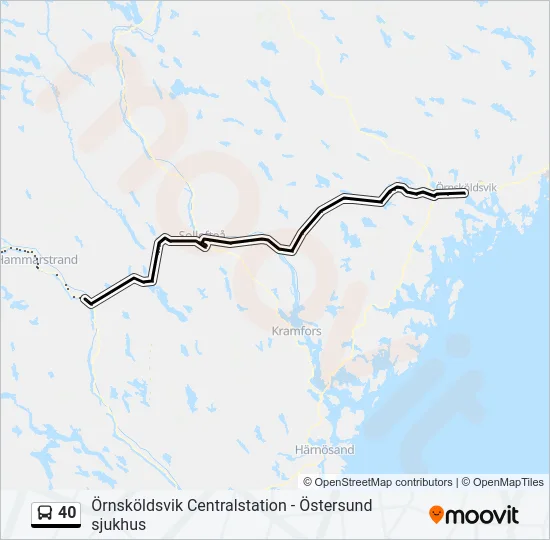 40  Line Map