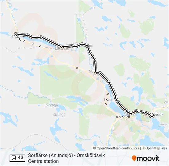 43  Line Map