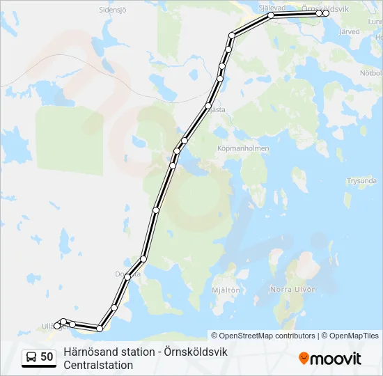 50  Line Map