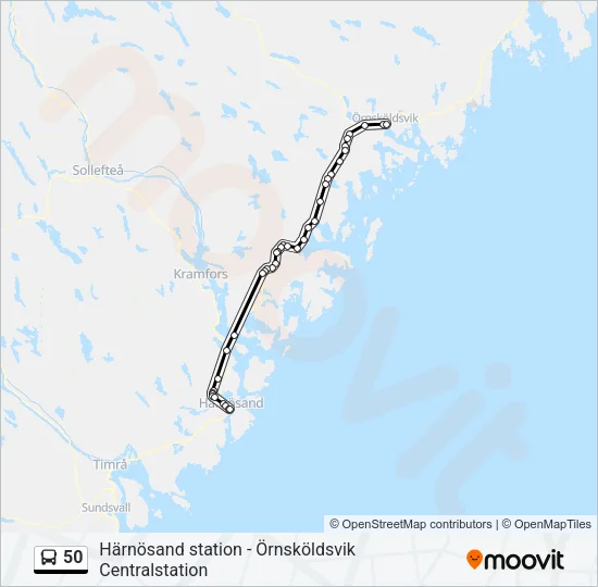 50  Line Map