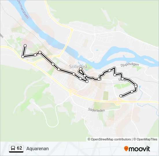 62  Line Map