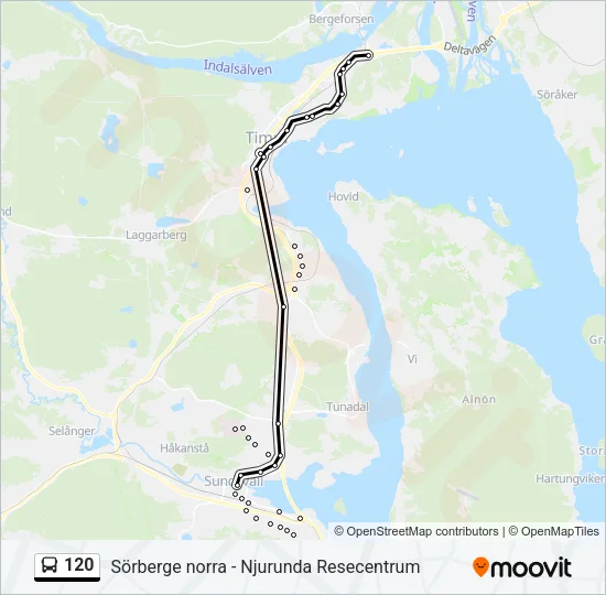 120  Line Map