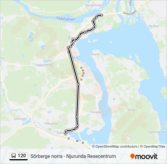 120  Line Map