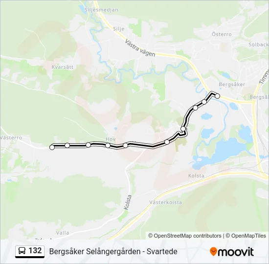 132  Line Map