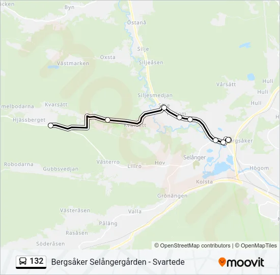 132  Line Map