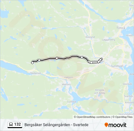 132  Line Map