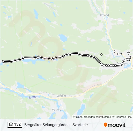 132  Line Map