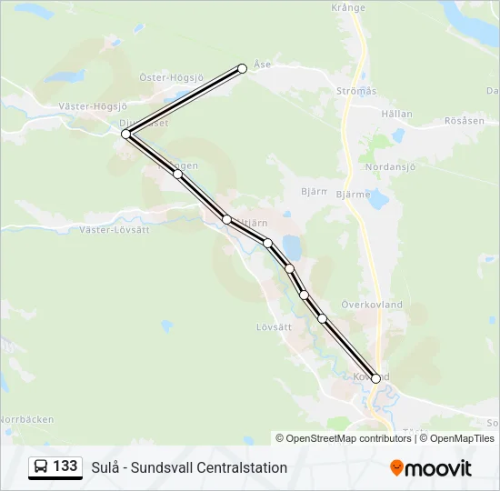 133  Line Map