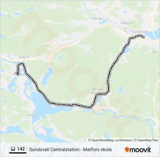 142  Line Map