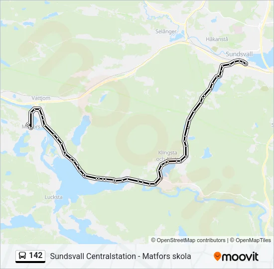 142  Line Map