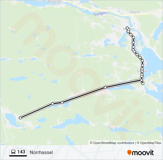 143  Line Map