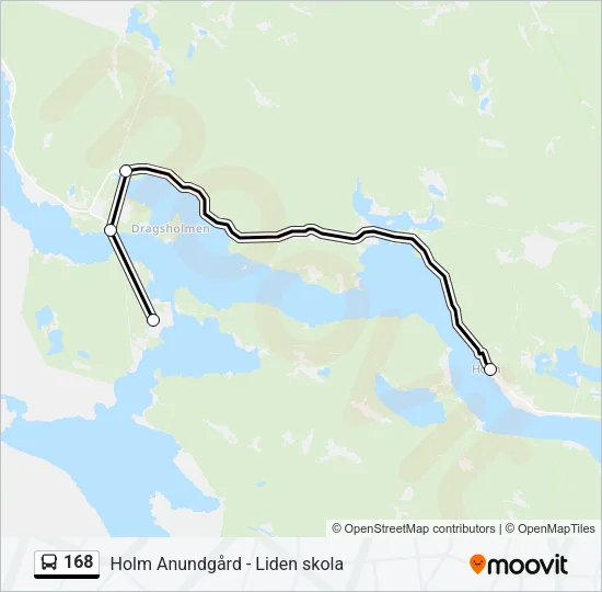168  Line Map