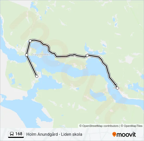 168  Line Map