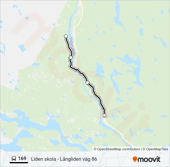 169  Line Map