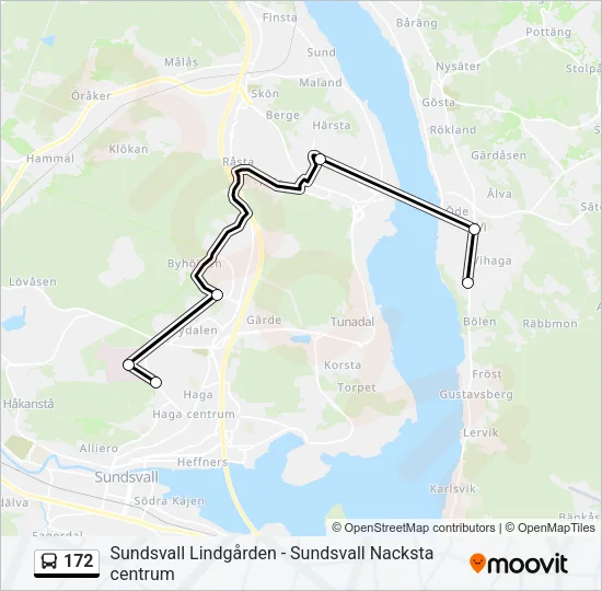172  Line Map
