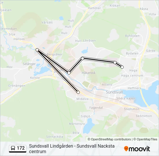 172  Line Map