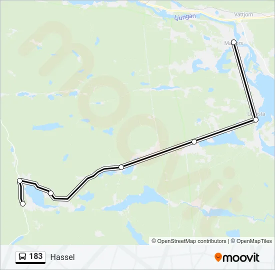 183  Line Map