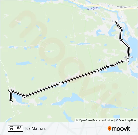 183  Line Map