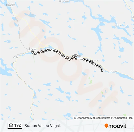 192  Line Map