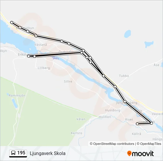 195  Line Map
