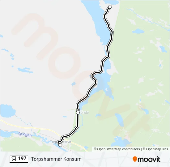 197  Line Map