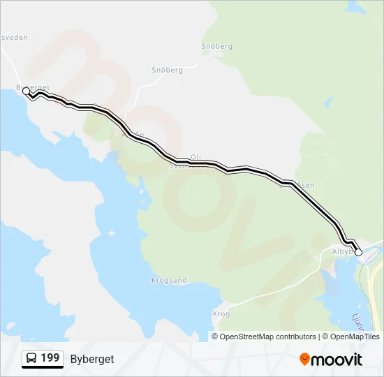 199  Line Map