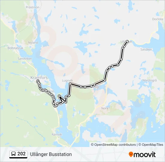 202  Line Map