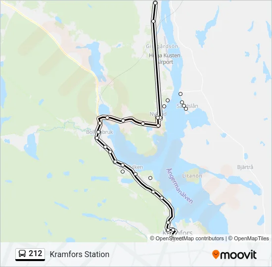 212  Line Map