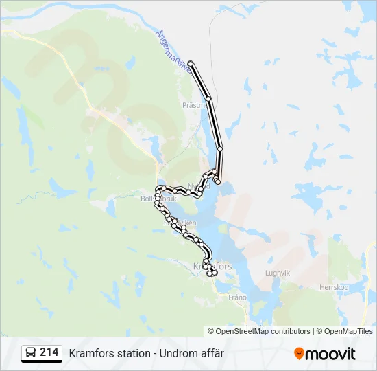 214  Line Map