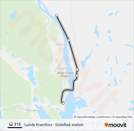 215  Line Map