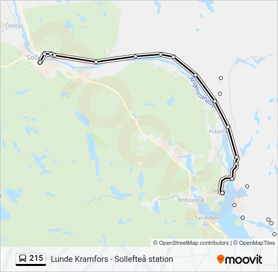 215  Line Map