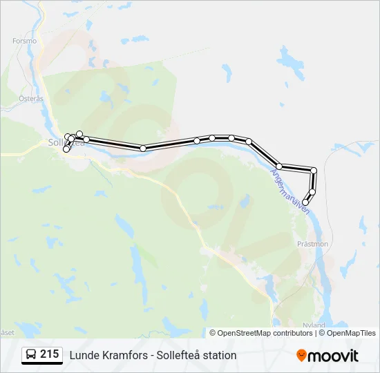 215  Line Map