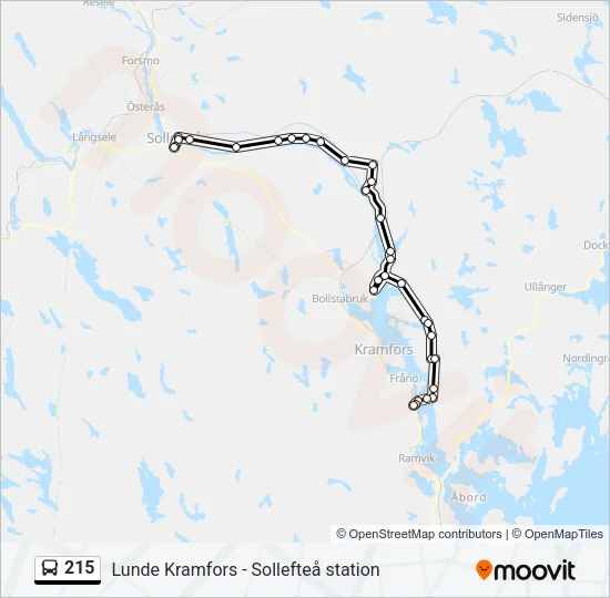 215  Line Map