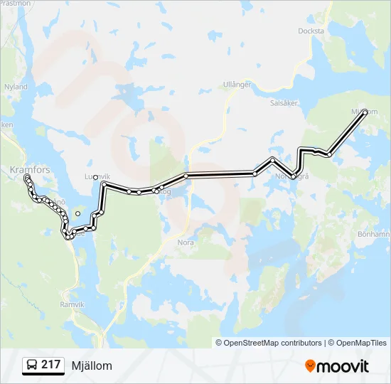 217  Line Map